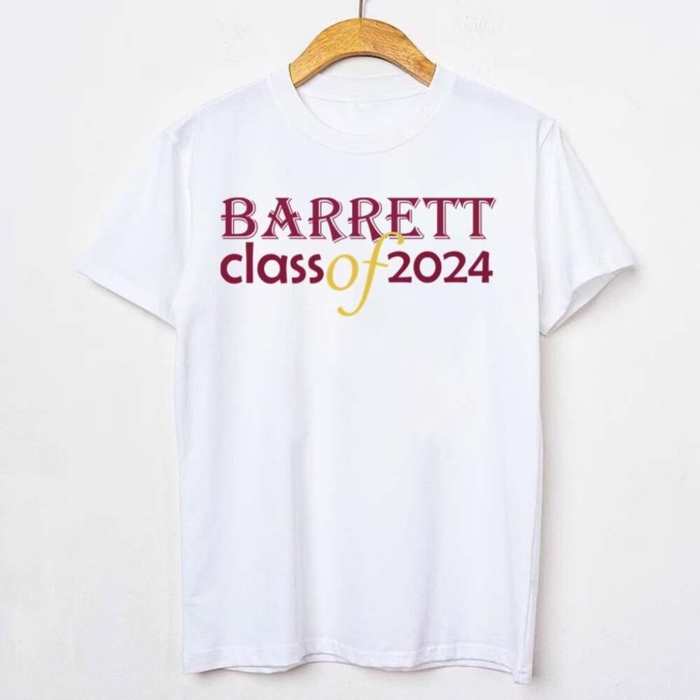 The Honors College Class Of 2024 Barrett Graduation Pride Student Gift T-Shirt